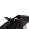 Close-up shot of the top part of a black steam cleaner. Podgląd zdjęcia produktu