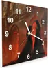 Wanduhr aus Glas mit Motiv Feuerpalast- 30 x 30 cm - inkl. Produktbild-Vorschau 2
