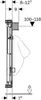 GE Kombifix Element für Urinal 109-127cm Universal Produktbild-Vorschau 6