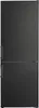 A front view of a black refrigerator. Náhľad obrázku produktu
