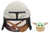 Peluche Squishmallows, Mandalorian, 30 cm, avec Grogu (8,5 Voir les images du produit 1