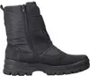A black winter boot shown from the side. Anteprima dell’immagine prodotto