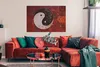 MuchoWow® Poster Wandmalerei von Yin und Yang in einem Produktbild-Vorschau 2