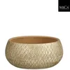 Glimmer Blumentopf / Pflanzschale Madeira - creme - Produktbild-Vorschau 3