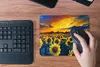 MuchoWow® Mauspad Mousepad Gemälde - Ölfarbe - Blumen - Produktbild-Vorschau 4