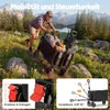 HAUSPROFI 100L Bollerwagen faltbar offroad schwarz, Produktbild-Vorschau 6