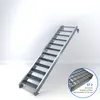 Stahltreppe 12 Stufen bis Höhe 240 cm, Laufbreite : 80 cm Produktbild-Vorschau 2