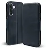 A black flip-style phone case is shown from two angles. Anteprima dell’immagine prodotto
