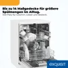 Geschirrspüler Unterbaufähig | Exquisit GSP9114-451D weiss Produktbild-Vorschau 4
