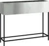 vidaXL Podwyższona donica ogrodowa srebrna 100 x 26 x 82 cm Podgląd zdjęcia produktu 1