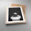 Gerahmtes Poster - Rahmen in heller Eiche - Ballerina Produktbild-Vorschau 3