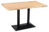 Tischplatte Joan | 100 x 60 cm eckig | Holz | Farbe: Eiche Produktbild-Vorschau 3