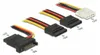 DeLOCK 60171, SATA 15-pin, 3 x SATA 15-pin + Molex (4-pin), Náhled obrázku produktu 3
