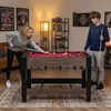 COSTWAY Tavolo da gioco multiuso 3 in 1 girevole, tavolo Anteprima dell’immagine prodotto 2