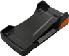 A black and orange charging dock for an electronic device. Produktbild-Vorschau