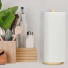 relaxdays Runder Küchenrollenhalter aus Bambus Produktbild-Vorschau 2