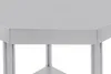 Vogue Arbeitstisch 900x800x600mm Eckelement mit Aufkantung Produktbild-Vorschau 5
