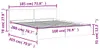 vidaXL Bettgestell mit Kopfteil Sonoma-Eiche 180x200 cm Produktbild-Vorschau 8