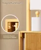Toilettenpapierhalter Bambus Badezimmerschrank Schmaler Produktbild-Vorschau 6