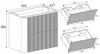 Rodan Mobile Sottolavabo 60cm - Sospeso - Scanalato Rovere Anteprima dell’immagine prodotto 7