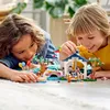 Two children playing with a LEGO Friends Heartlake City Park fairground playset. Náhled obrázku produktu