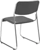 Konferenzstuhl 4er Set stapelbar ergonomisch Metall mit Produktbild-Vorschau 6