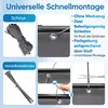 Sekey Balkon Sichtschutz PES Balkonabdeckung 100% Produktbild-Vorschau 6