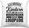 Trendation - Logopädin Deko-Kissen mit Füllung 40x40 Produktbild-Vorschau 1