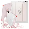 A pink Dux Ducis Toby series smart case for an iPad Pro is shown, with the case open and a clear back, alongside its packaging. Produktbild-Vorschau