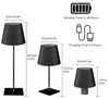 3 in1 Tischlampe Kabellos,LED Tischleuchte,Dimmbar Touch Produktbild-Vorschau 7