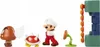 A collection of Super Mario figures and accessories arranged on a white background. Produktbild-Vorschau