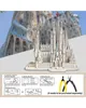 3D puzzle, La Sagrada Familia, Piececool, Metal, 450 Náhľad obrázku produktu 4