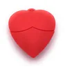 Onwomania Hart in rood rubber, USB-stick in aluminium Productafbeelding-voorbeeld 4
