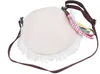 Boho Schultertasche, Hippie Tasche mit Fransen - Modell 1, Produktbild-Vorschau 3