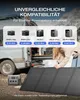 EF EcoFlow 220 W Leichtes Tragbares Solarpanel, bifaziales Produktbild-Vorschau 5