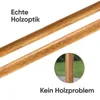 Sekey Balkonschirm 200 cm Ø Holzoptik, Knickbar, Stabiler Produktbild-Vorschau 4