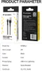 Wozinsky WNBAL2, 2 m, Lightning, USB A, Samec, Samec, Černá Náhled obrázku produktu 5