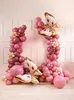 Folienballon Schmetterling 110x67cm rosa gold Produktbild-Vorschau 13