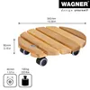 Carrello per piante WAGNER NATURE Ø 34 x 8 cm, per uso Anteprima dell’immagine prodotto 2