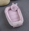 Mini PUNKTE Rosa/ MINKY ROSA Babynestchen Unterlage 5 Tlg Produktbild-Vorschau 8