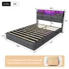 SUNFECILI Polsterbett 140x200 cm,Boxspringbett 140x200,mit Produktbild-Vorschau 6