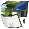 Product packaging with a solar lamp and solar panel. Produktbild-Vorschau