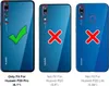 Comparison of Huawei phone models and their compatibility with a phone case. Produktbild-Vorschau