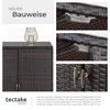 tectake® Aluminium Gartenschrank Monza 84,5 x 40,5 x 103,5 Produktbild-Vorschau 6