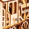 ROBOTIME Roker 3D drevené puzzle Lokomotíva 350 dielikov Náhľad obrázku produktu 2