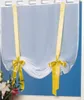 Raffgardine mit Schlaufen, Größe: 120x160cm, Farbe: Gelb Produktbild-Vorschau 1