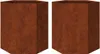 vidaXL Pflanzkübel 2 Stk. Sechseckig 46x40x45 cm Produktbild-Vorschau 1