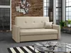 A modern living room with a beige sofa, brick wall, and industrial-style windows. Produktbild-Vorschau