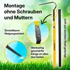 TORNADICA Flachschneider Gartenwerkzeug 140cm Kultivator Produktbild-Vorschau 4