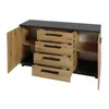 Kommode INES IN-01 mit 4 Schubladen 2 Türen Sideboard 135 Produktbild-Vorschau 2